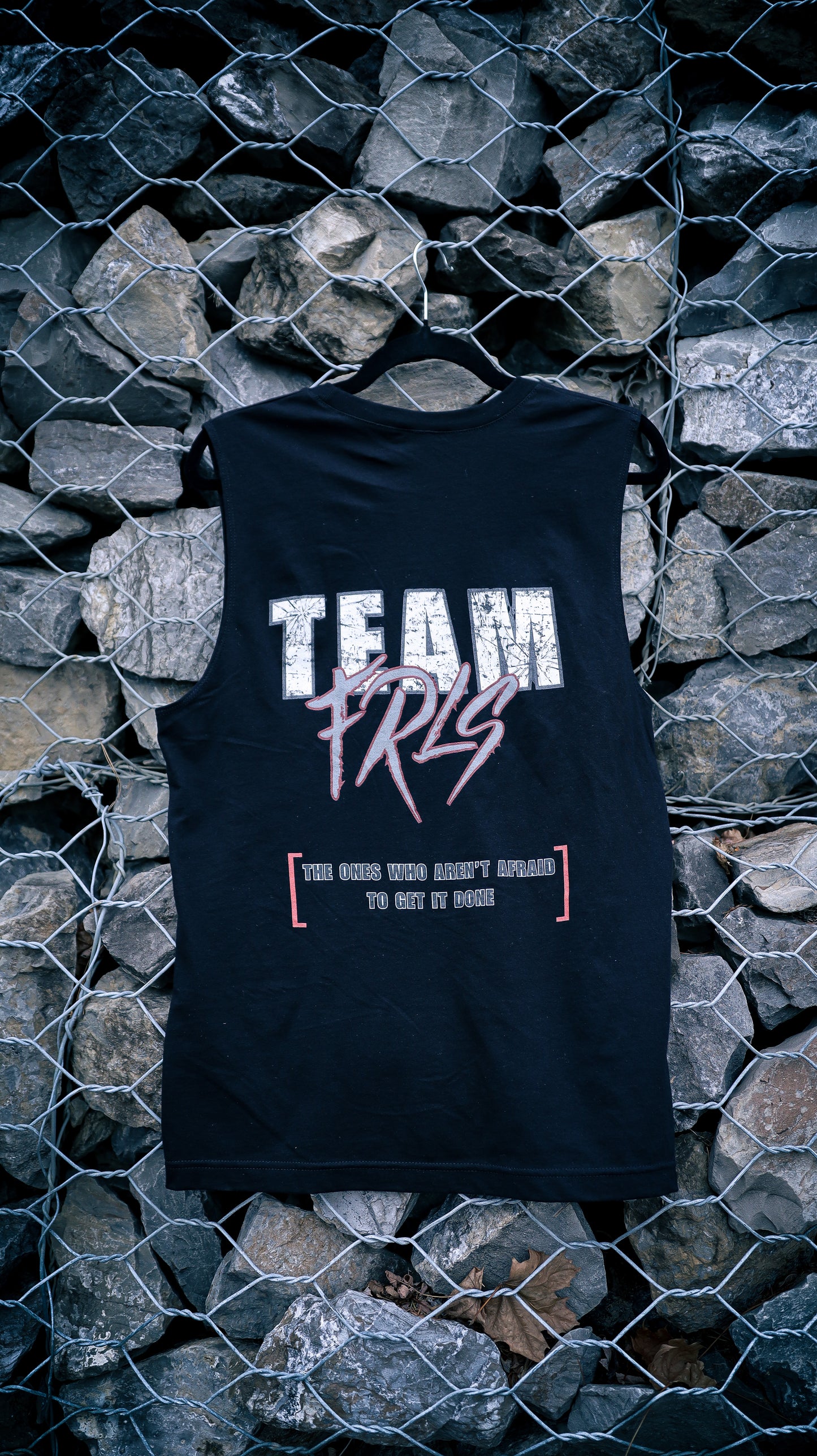 FRLS "grit" sleeveless tee