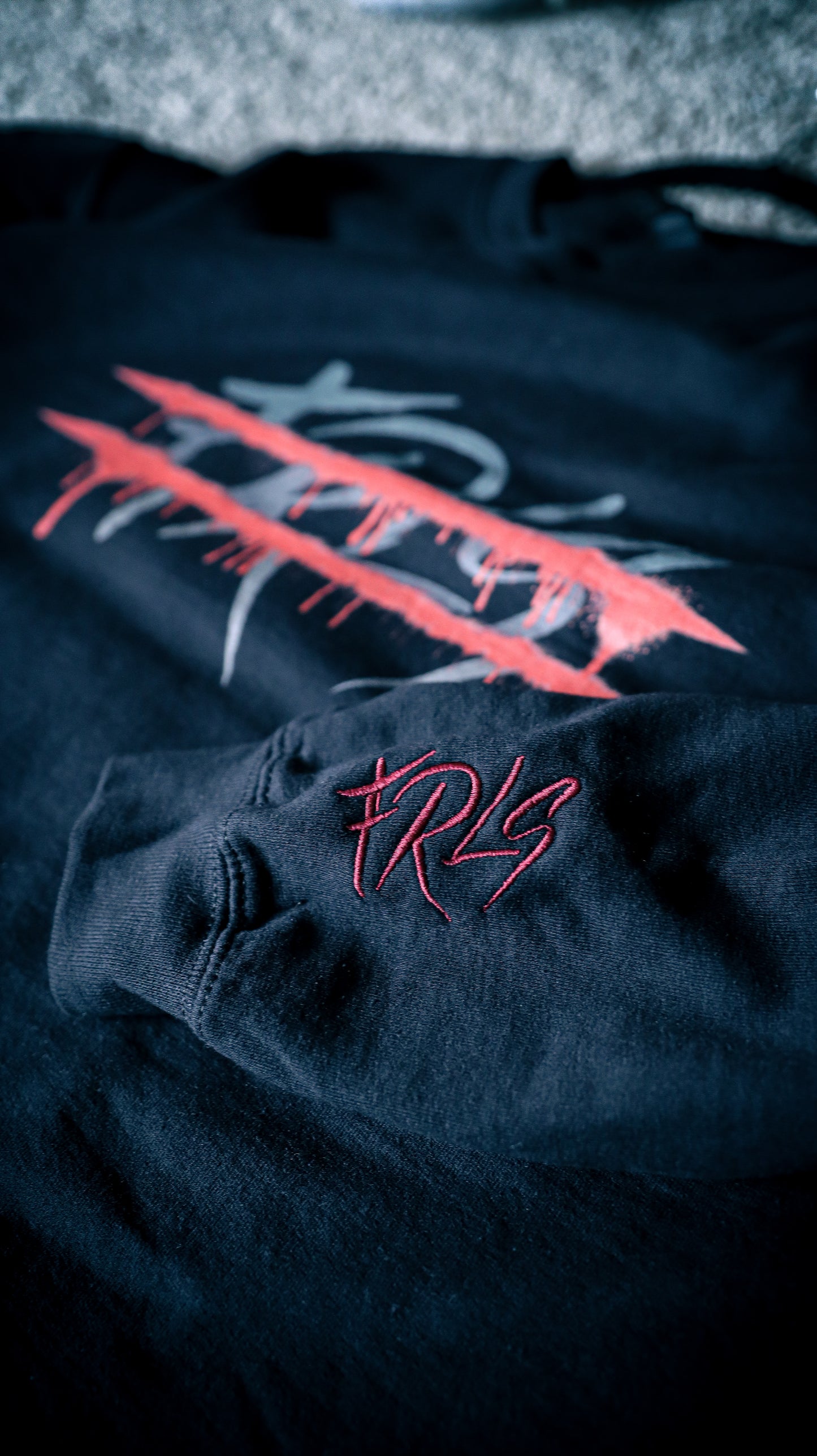 FRLS "grit" split logo crewneck sweatshirt